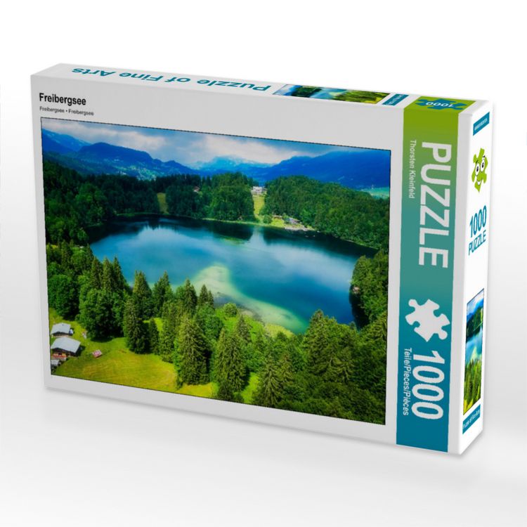 Produktbild: CALVENDO Puzzle Freibergsee | 1000 Teile Lege-Gr&ouml;&szlig;e 64x48cm Foto-Puzzle f&uuml;r gl&uuml;ckliche Stunden