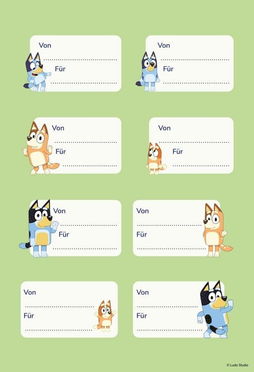 Produktbild: Bluey: Mein lustiger Kindergartenblock
