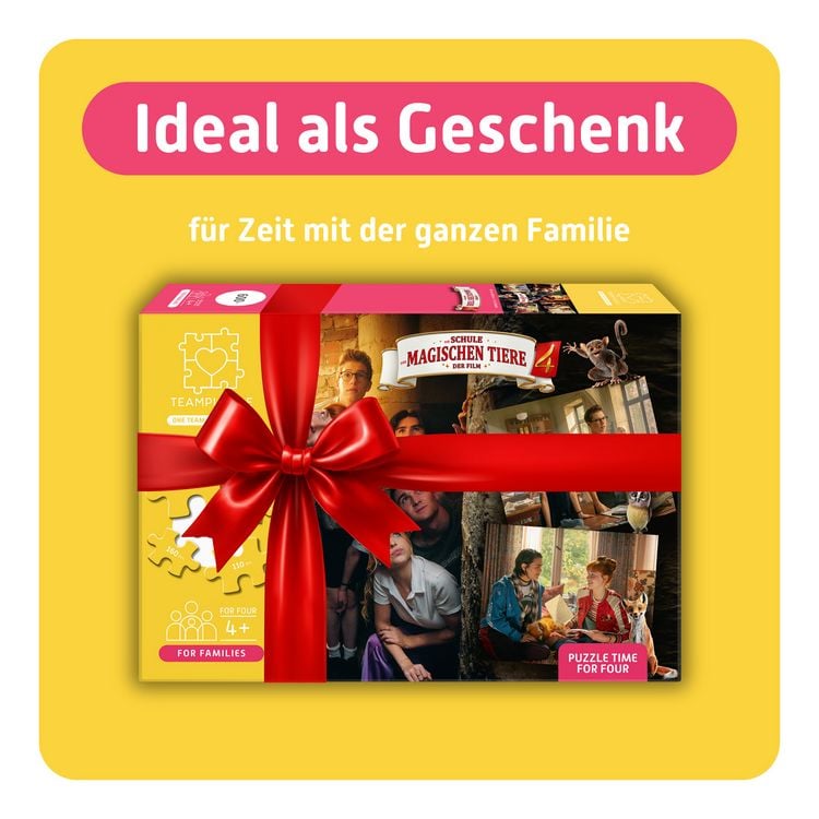 Produktbild: TEAMPUZZLE &ndash; Schule der magischen Tiere 4 &ndash; 600 Teile &ndash; Puzzle mit gro&szlig;en & kleinen Teilen