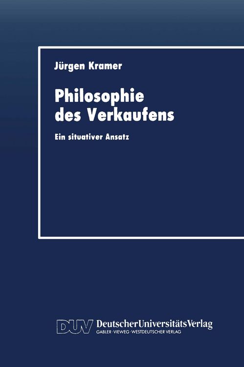 Produktbild: Philosophie des Verkaufens