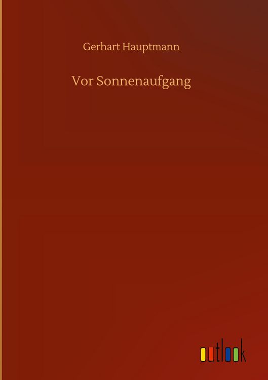 Produktbild: Vor Sonnenaufgang
