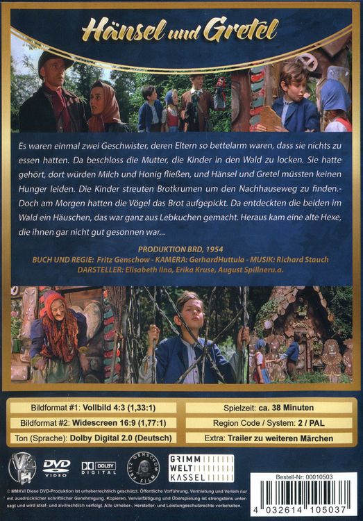 Produktbild: H&auml;nsel und Gretel - HD Remastered