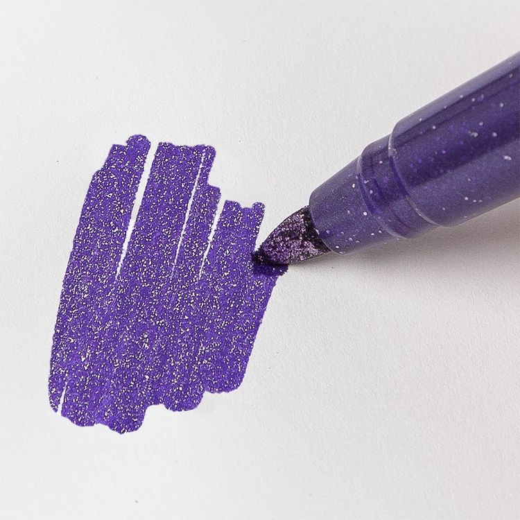 Produktbild: Idena Glitzermarker 8 Farben 8 St&uuml;ck