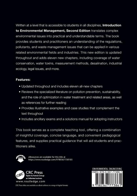 Produktbild: Introduction to Environmental Management