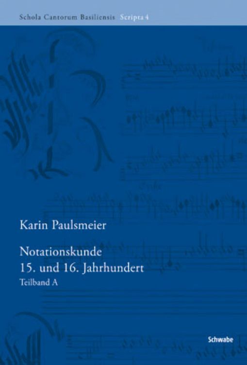Produktbild: Notationskunde 15. und 16. Jahrhundert