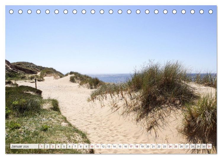 Produktbild: Vielf&auml;ltiges Sylt - Mehr als Strand (Tischkalender 2026 DIN A5 quer), CALVENDO Monatskalender