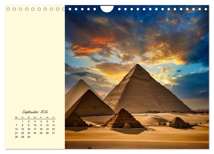 Produktbild: Momente in &Auml;gypten (Wandkalender 2026 DIN A4 quer), CALVENDO Monatskalender