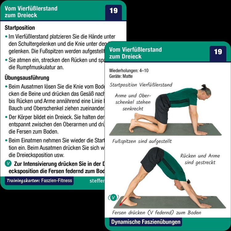 Produktbild: Trainingskarten Faszien-Fitness