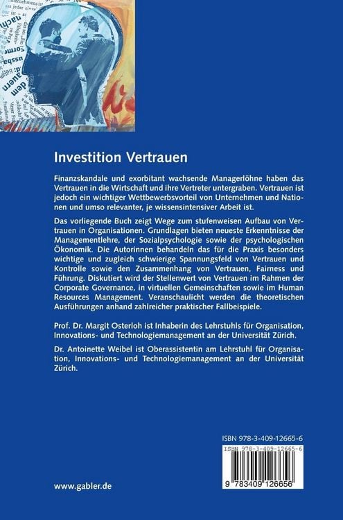 Produktbild: Investition Vertrauen