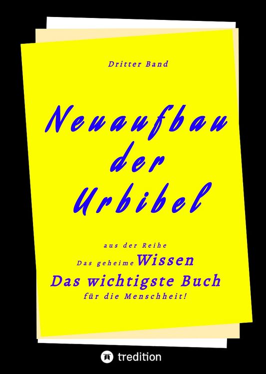 Produktbild: 3. Band von Neuaufbau der Urbibel