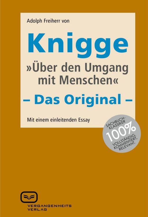 Produktbild: &Uuml;ber den Umgang mit Menschen