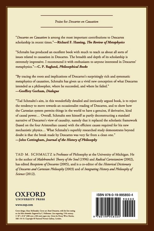 Produktbild: Descartes on Causation