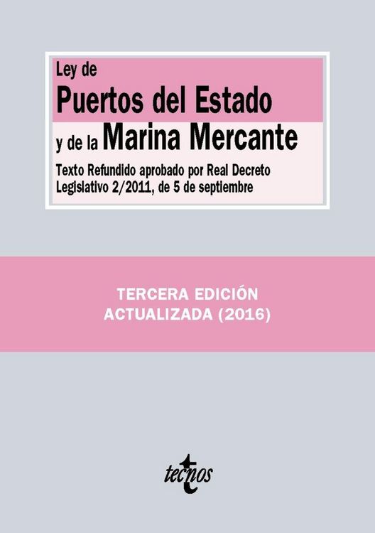 Produktbild: Ley de puertos del Estado y de la marina mercante