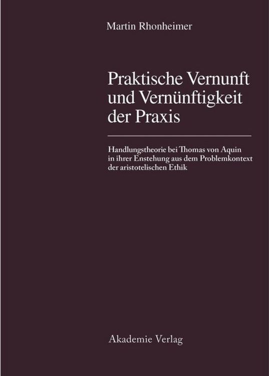 Produktbild: Praktische Vernunft und Vern&uuml;nftigkeit der Praxis
