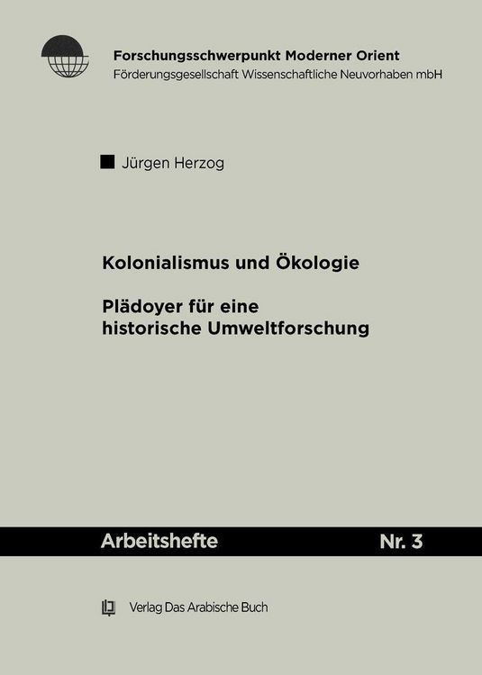 Produktbild: Kolonialismus und &Ouml;kologie