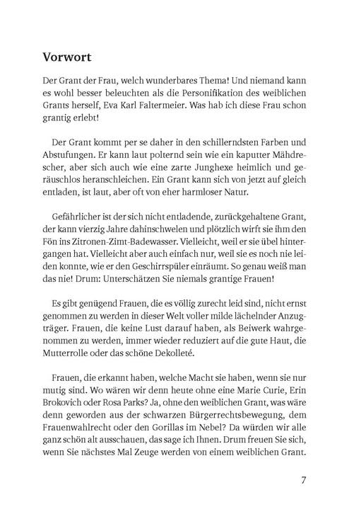 Produktbild: Der Grant der Frau