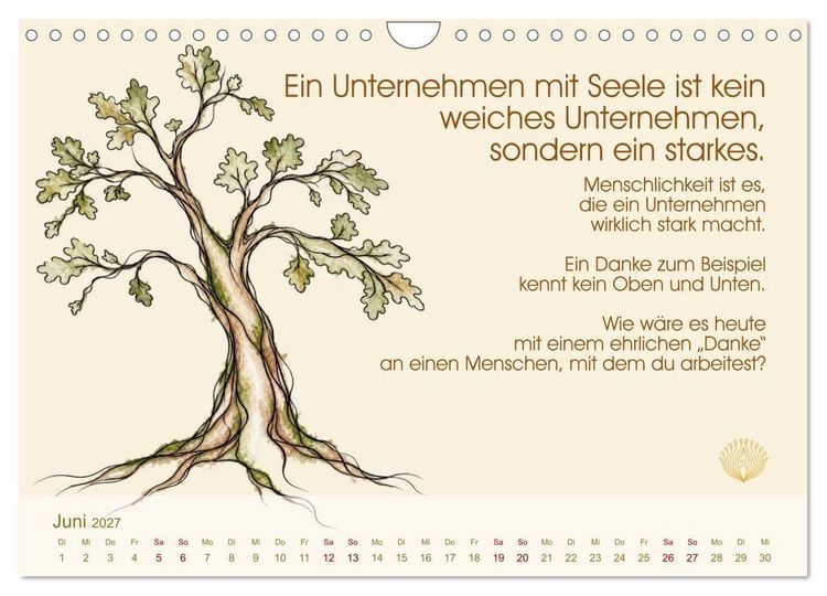 Produktbild: Arbeit ist Beziehung (Wandkalender 2027 DIN A4 quer), CALVENDO Monatskalender