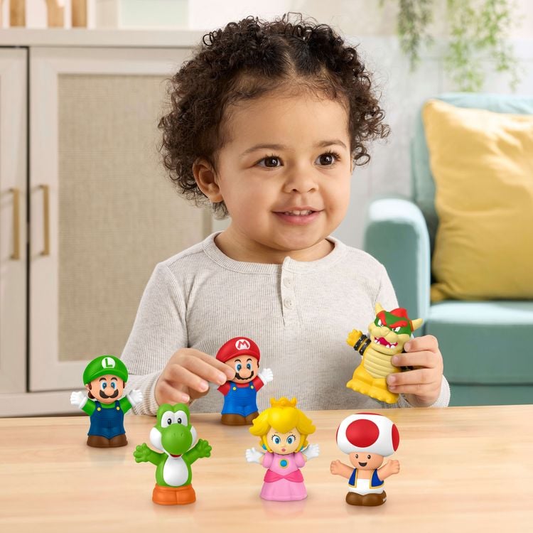 Produktbild: Fisher-Price Little People Super Mario Multipack