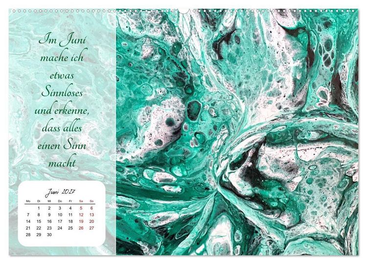 Produktbild: Dein Jahr gef&uuml;llt mit Achtsamkeit (hochwertiger Premium Wandkalender 2027 DIN A2 quer), Kunstdruck in Hochglanz