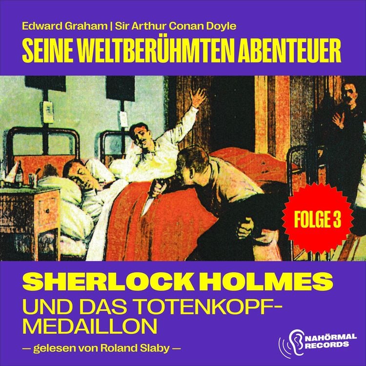 Produktbild: Sherlock Holmes und das Totenkopf-Medaillon (Seine weltberühmten Abenteuer, Folge 3)