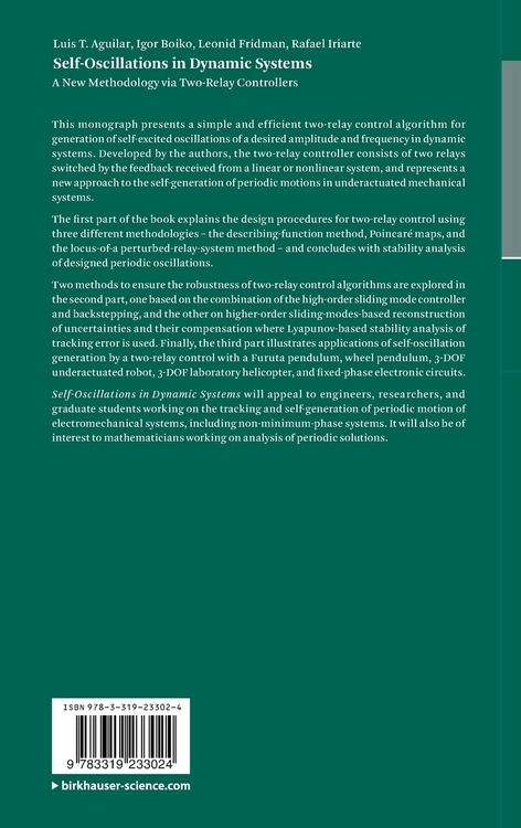 Produktbild: Self-Oscillations in Dynamic Systems