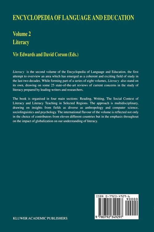 Produktbild: Encyclopedia of Language and Education