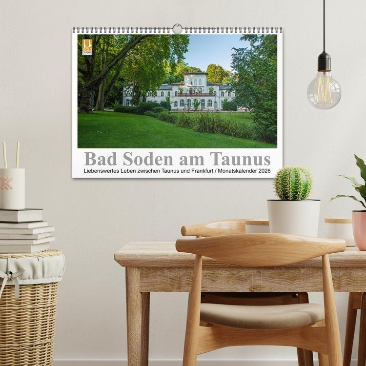 Produktbild: Bad Soden am Taunus (Wandkalender 2026 DIN A3 quer), CALVENDO Monatskalender