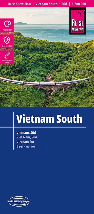 Produktbild: Reise Know-How Landkarte Vietnam S&uuml;d (1:600.000)