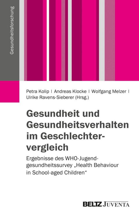Produktbild: Gesundheit und Gesundheitsverhalten im Geschlechtervergleich