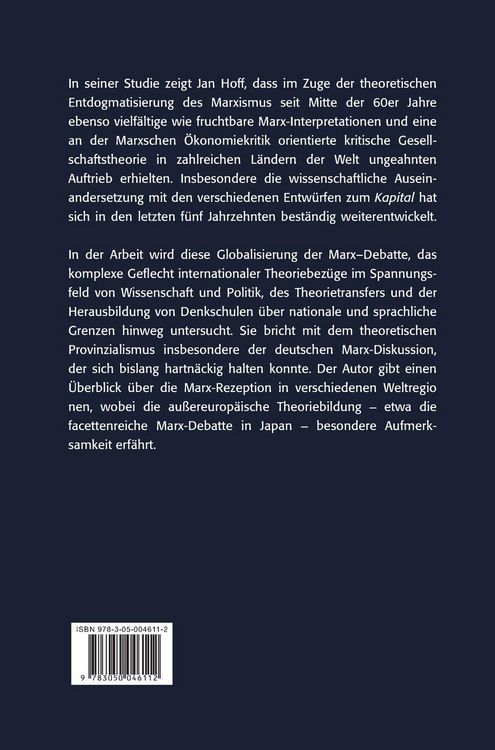 Produktbild: Marx global