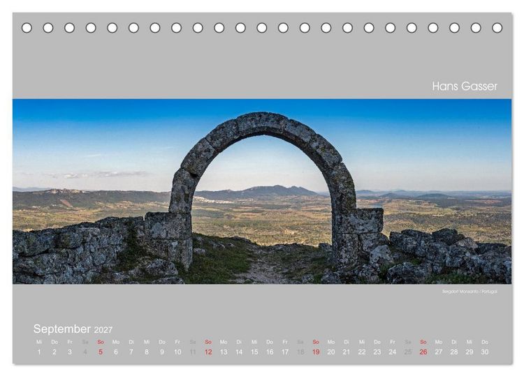 Produktbild: GROSSARTIGE LANDSCHAFTEN 2027 (Tischkalender 2027 DIN A5 quer), CALVENDO Monatskalender