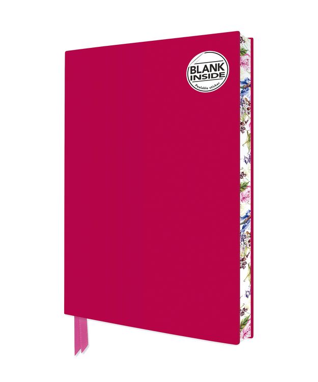 Produktbild: Pink Blank Artisan Notebook (Flame Tree Journals)