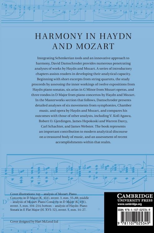 Produktbild: Harmony in Haydn and Mozart