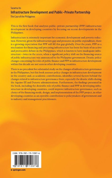 Produktbild: Infrastructure Development and Public&ndash;Private Partnership