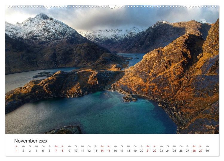 Produktbild: Schottland - Wundersch&ouml;ne Landschaften und einzigartige Natur. (Wandkalender 2026 DIN A2 quer), CALVENDO Monatskalender