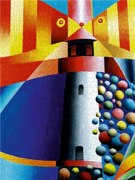 Produktbild: CALVENDO Puzzle Leuchtturm List West, Sylt 1000 Teile Lege-Gr&ouml;&szlig;e 48 x 64 cm Foto-Puzzle Bild von Gerhard Kraus