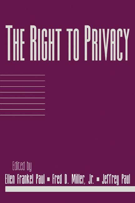 Produktbild: The Right to Privacy