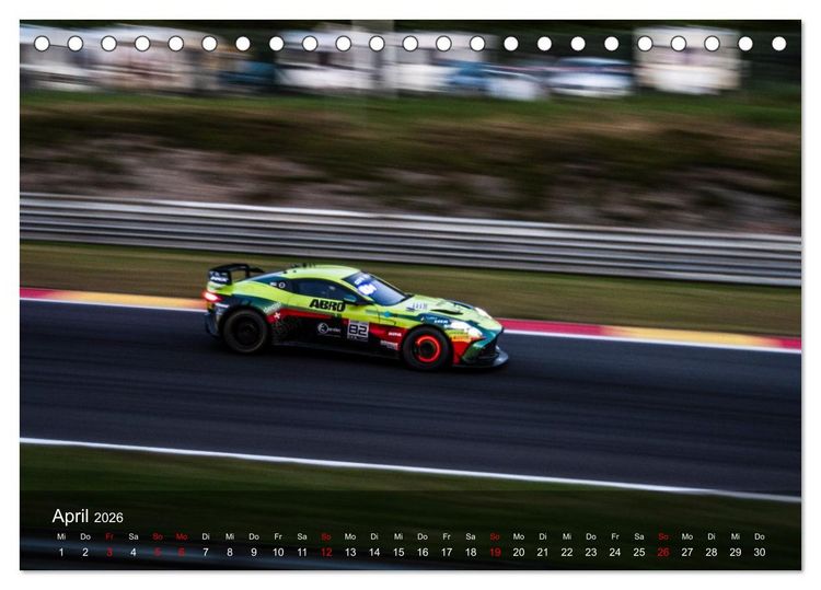 Produktbild: Motorsport aus Banbury (Tischkalender 2026 DIN A5 quer), CALVENDO Monatskalender