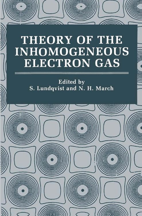 Produktbild: Theory of the Inhomogeneous Electron Gas