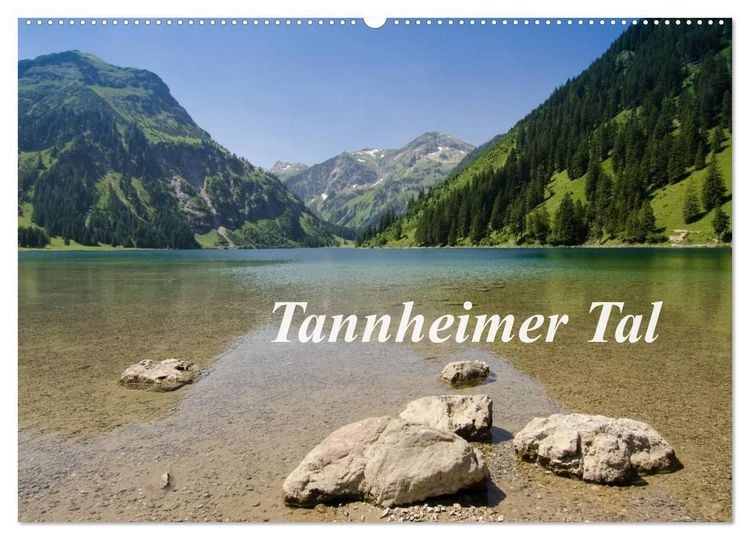 Produktbild: Tannheimer Tal (Wandkalender 2027 DIN A2 quer), CALVENDO Monatskalender