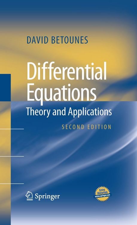 Produktbild: Differential Equations: Theory and Applications