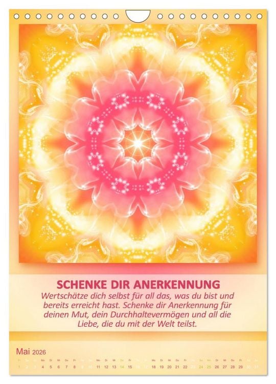 Produktbild: Light Energy Mandalas - Kalender - Vol. 1 (Wandkalender 2026 DIN A4 hoch), CALVENDO Monatskalender