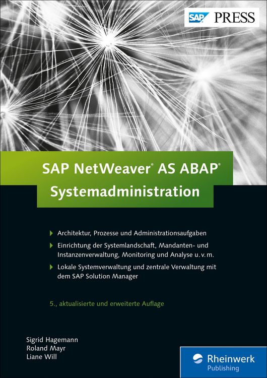Produktbild: SAP NetWeaver AS ABAP - Systemadministration