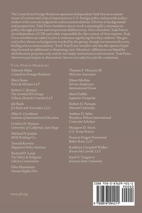 Produktbild: U.S. Immigration Policy