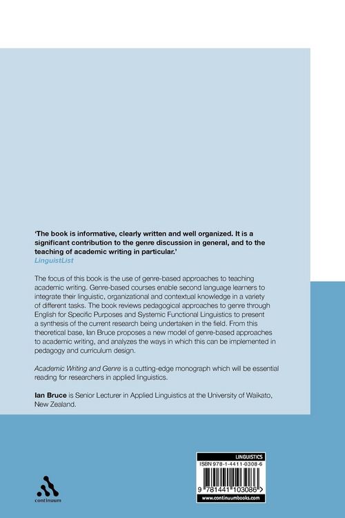 Produktbild: Academic Writing and Genre