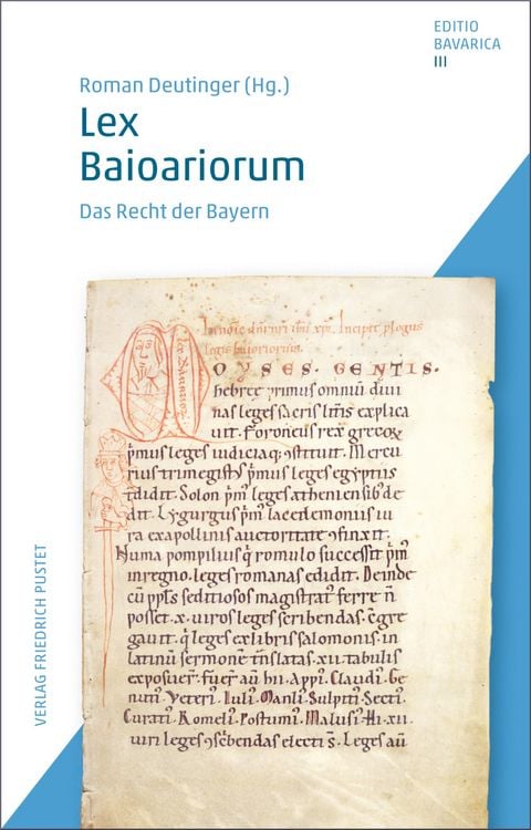 Produktbild: Lex Baioariorum