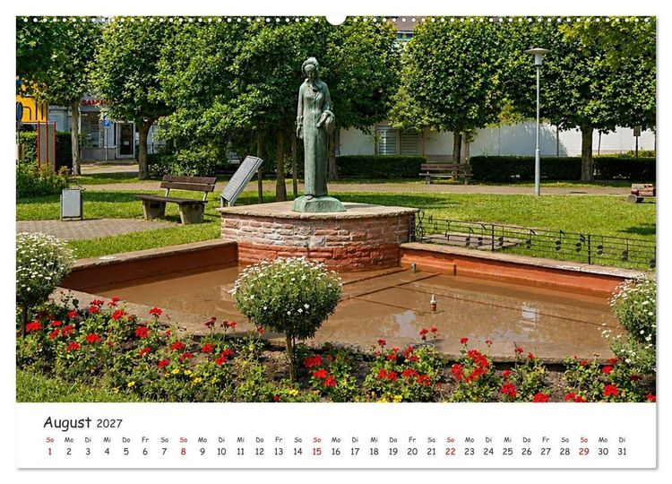 Produktbild: Hofheim Idylle am Tauns (Wandkalender 2027 DIN A2 quer), CALVENDO Monatskalender
