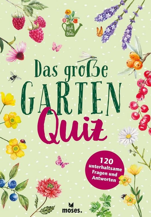 Produktbild: Blatt & Bl&uuml;te Das gro&szlig;e Gartenquiz