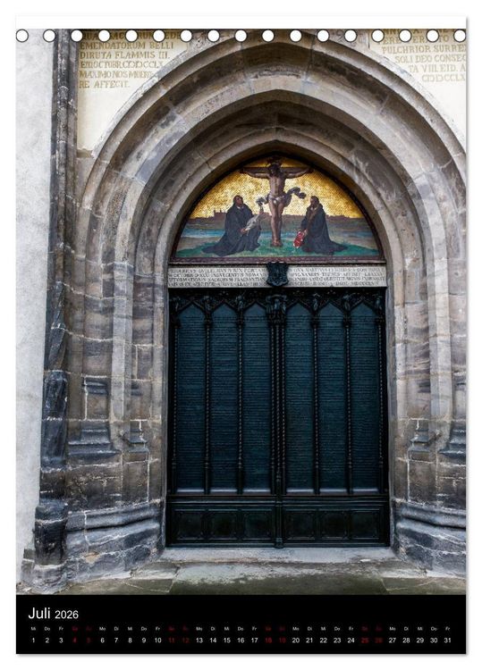 Produktbild: Luther - Stationen eines Lebens (Tischkalender 2026 DIN A5 hoch), CALVENDO Monatskalender