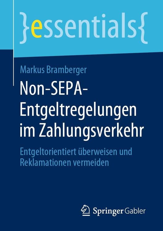 Produktbild: Non-SEPA-Entgeltregelungen im Zahlungsverkehr